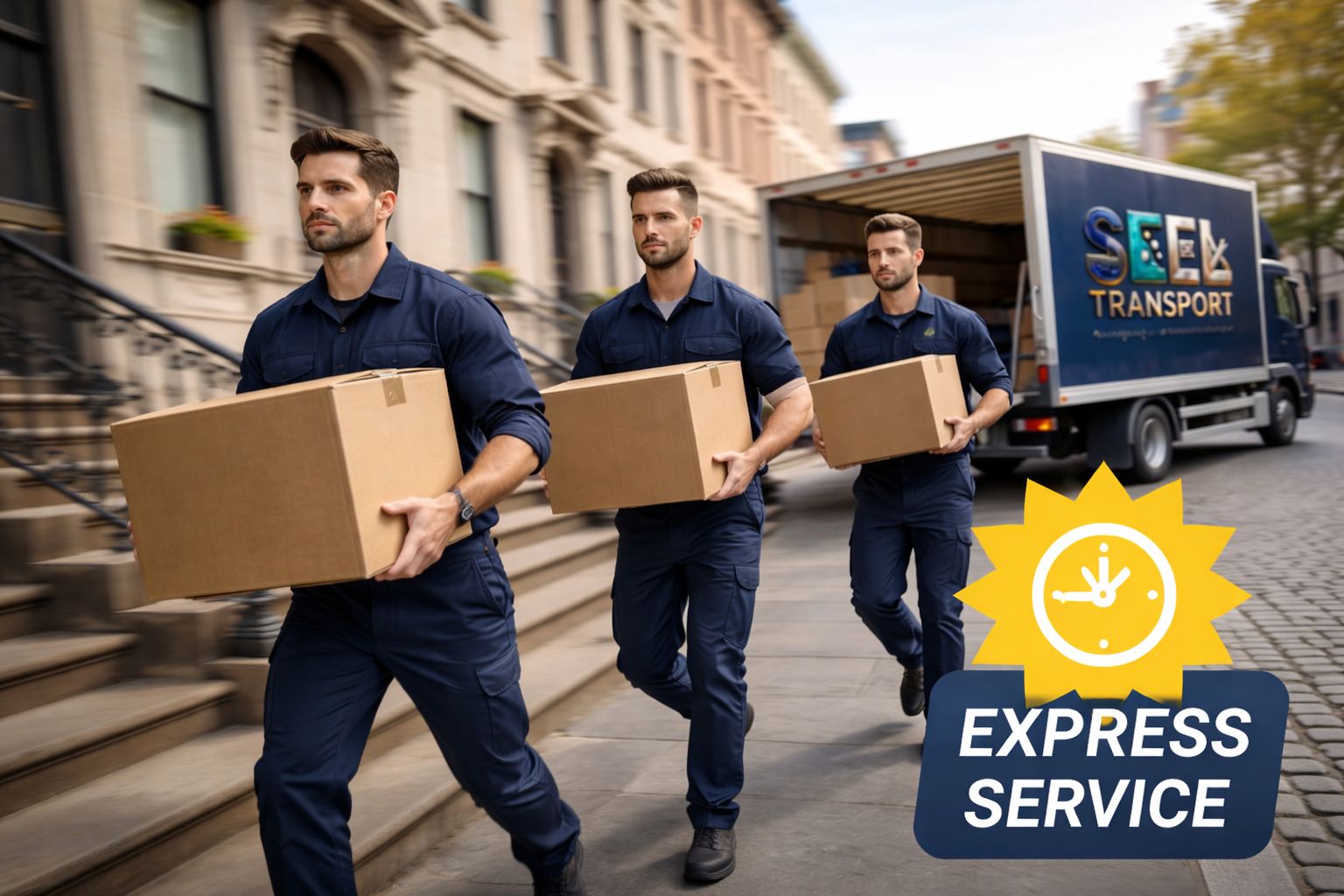 Kurzfristiger Expressumzug von SEEL Transport in Berlin